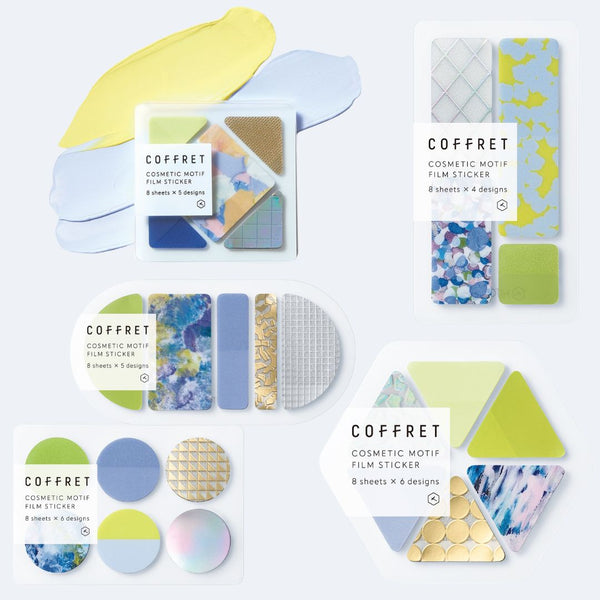 Chiffon Yellow Coffret Transparent Stickers-Stickers-King Jim-Bar