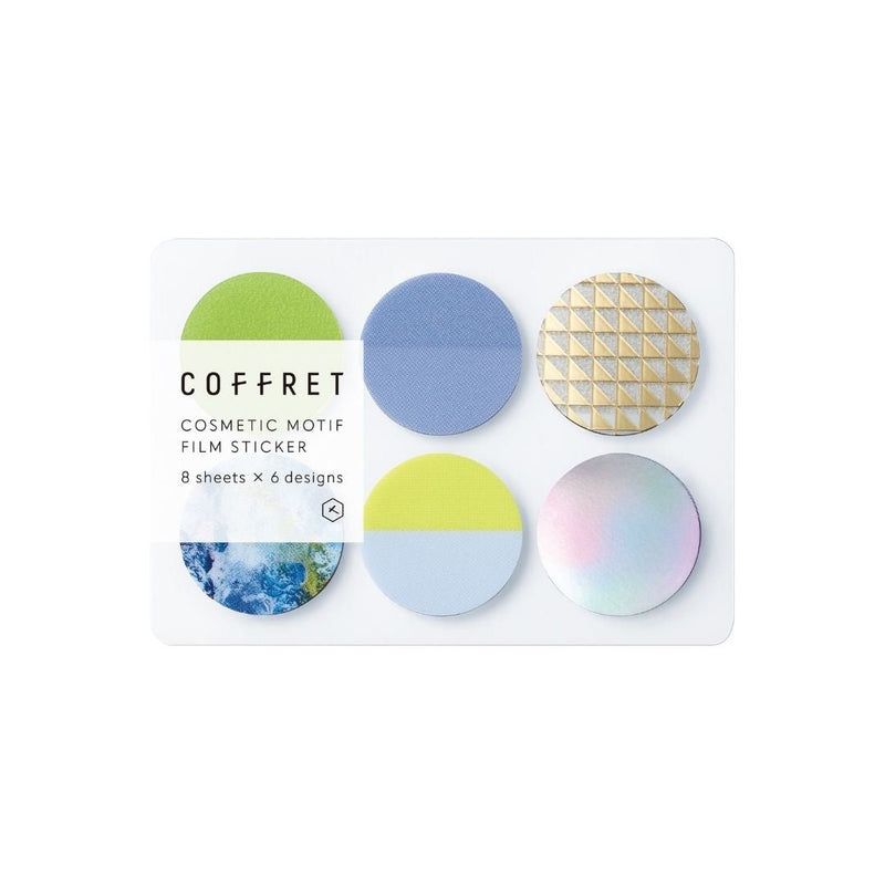 Chiffon Yellow Coffret Transparent Stickers-Stickers-King Jim-Circle