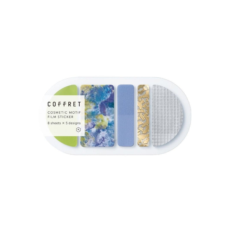Chiffon Yellow Coffret Transparent Stickers-Stickers-King Jim-Round