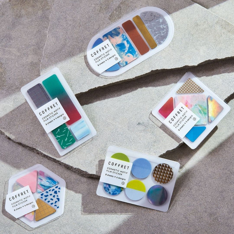 Chiffon Yellow Coffret Transparent Stickers-Stickers-King Jim-Bar
