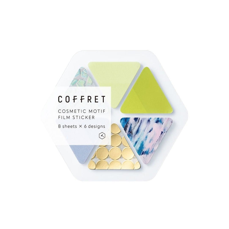 Chiffon Yellow Coffret Transparent Stickers-Stickers-King Jim-Triangle