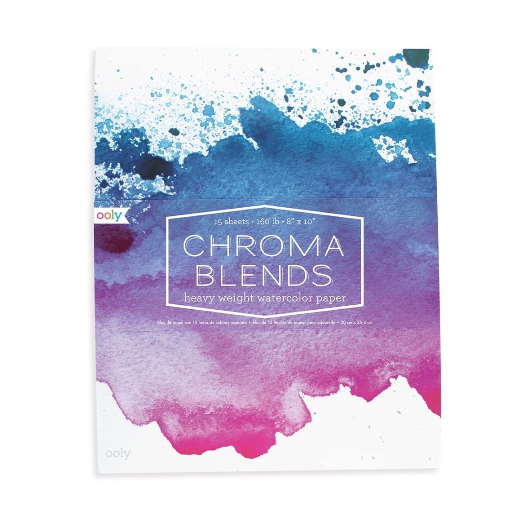 Chroma Blends Watercolour Pad - Ooly