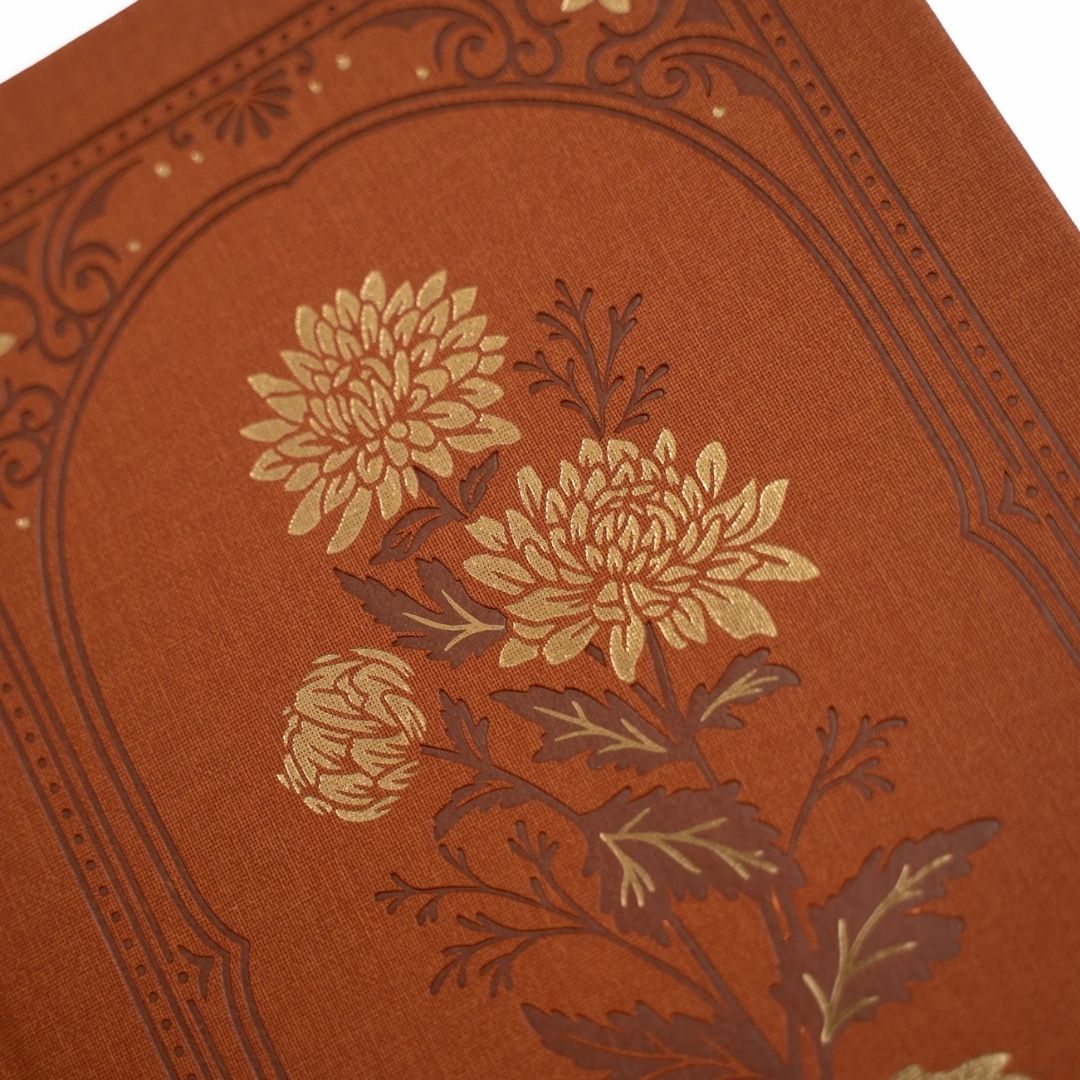 Chrysanthemum A5 Dot Grid Journal - Archer & Olive