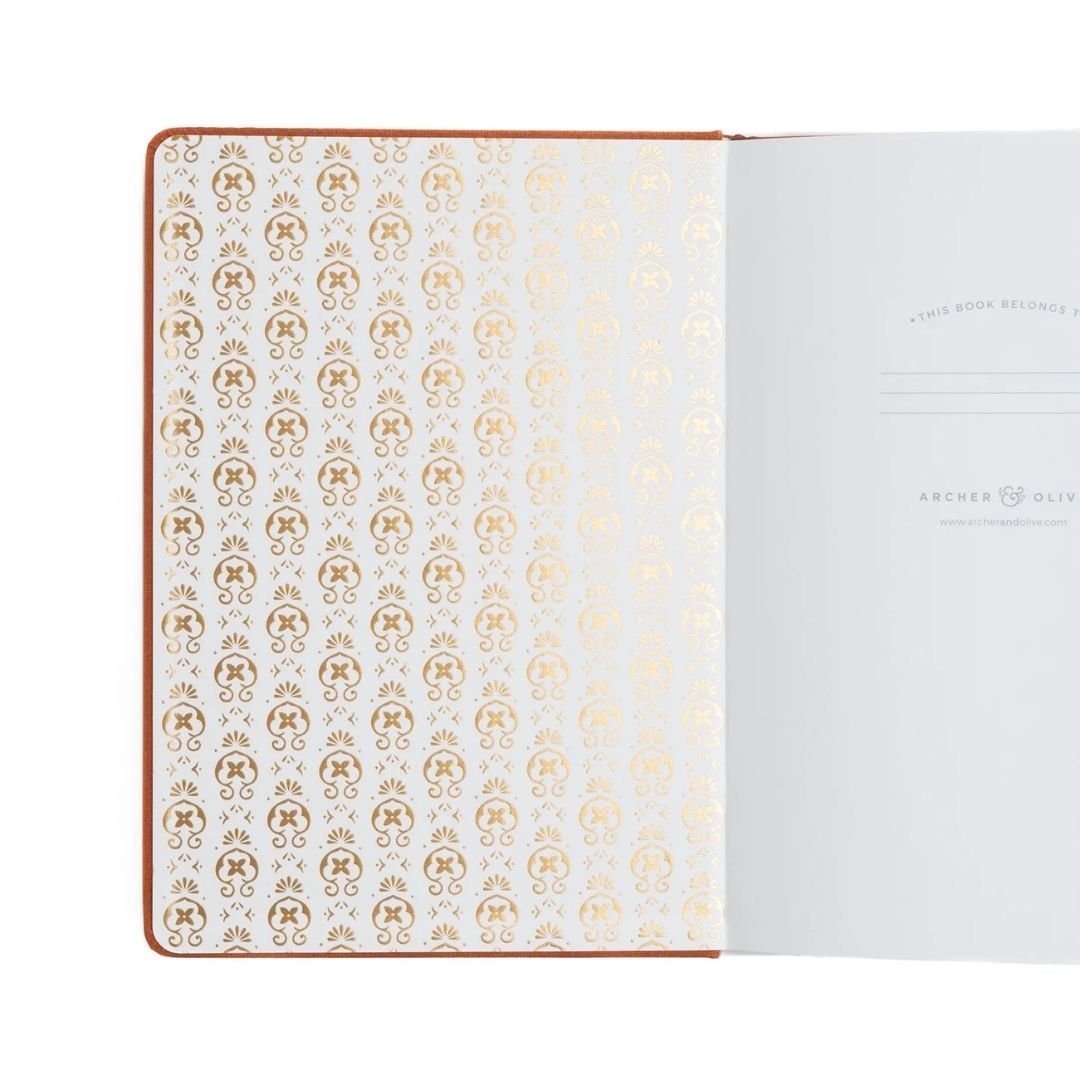 Chrysanthemum A5 Dot Grid Journal - Archer & Olive