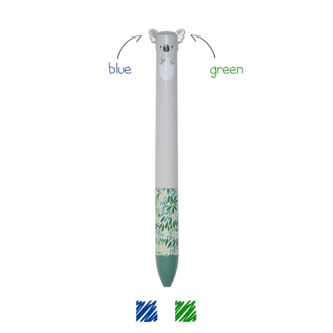 Click & Clack Legami Two Colour Ballpoint Pen - Legami - Under the Rowan Trees