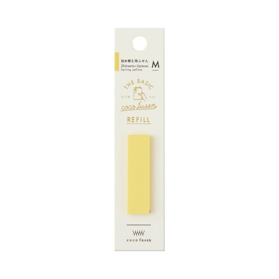 Coco Fusen Basic Sticky Note Refills - Medium - Kanmido