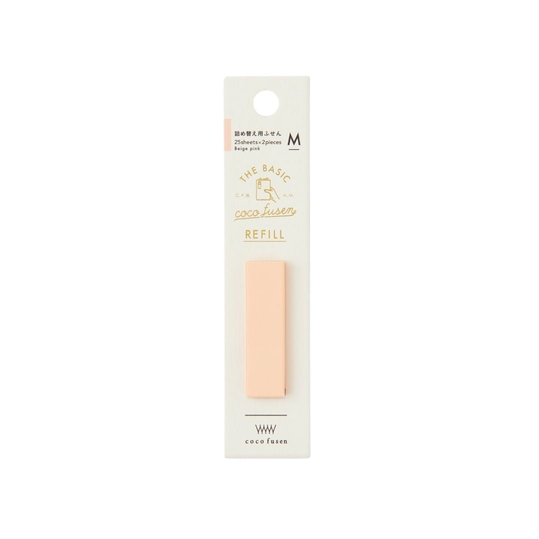 Coco Fusen Basic Sticky Note Refills - Medium - Kanmido