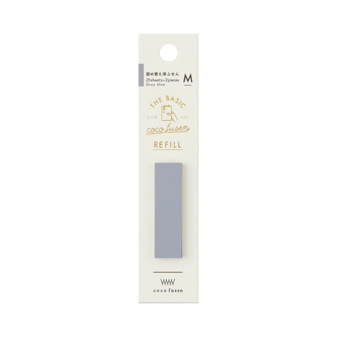 Coco Fusen Basic Sticky Note Refills - Medium - Kanmido