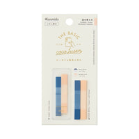 Coco Fusen Basic Sticky Notes - Clear - Kanmido