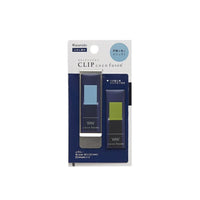 Coco Fusen Clip Sticky Notes - Smoke Blue M - Kanmido
