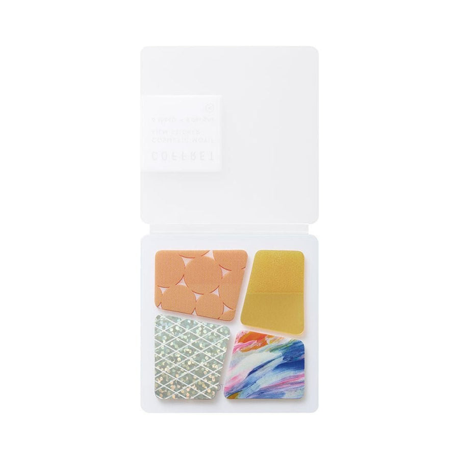Coffret Block Clear PET Planner Stickers - Apricot Orange - King Jim