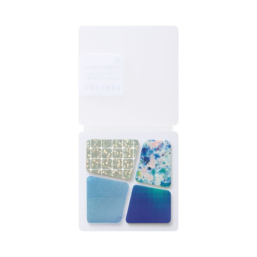 Coffret Block Clear PET Planner Stickers - Lagoon Blue - King Jim