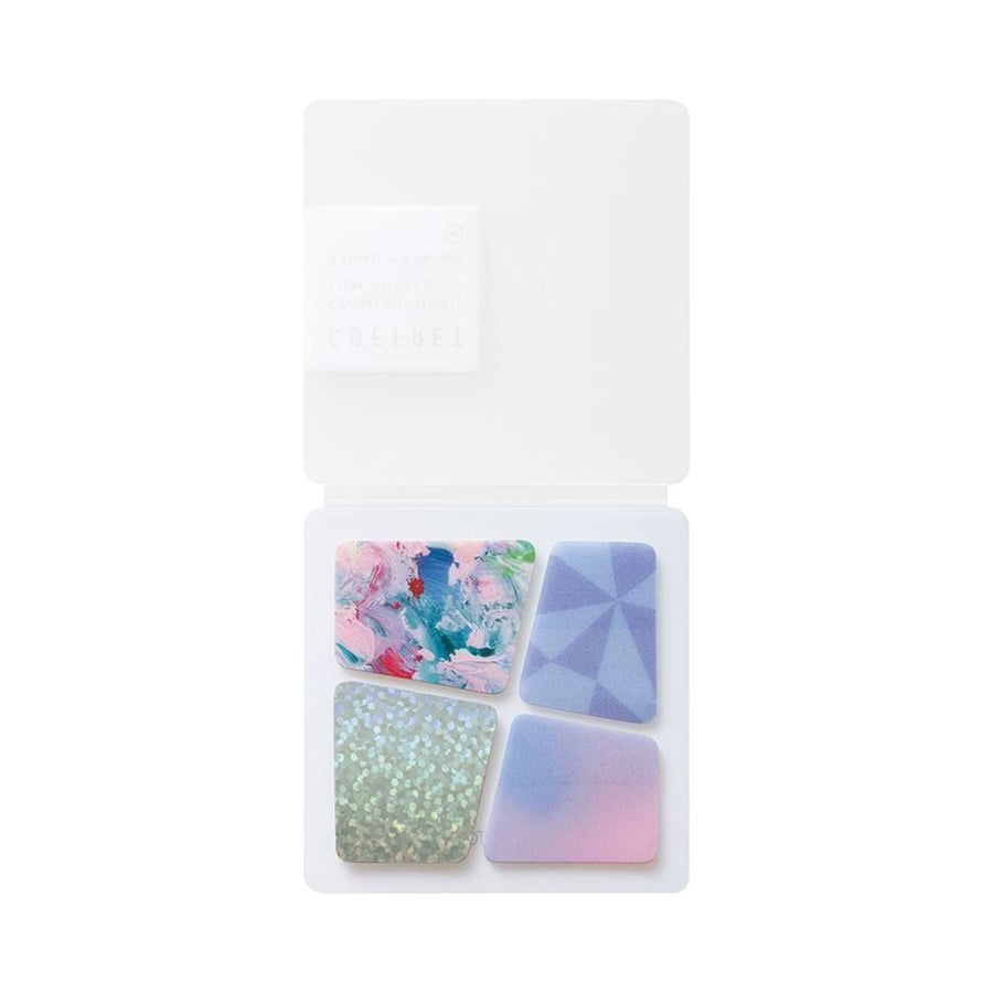 Coffret Block Clear PET Planner Stickers - Lilac Pink - King Jim