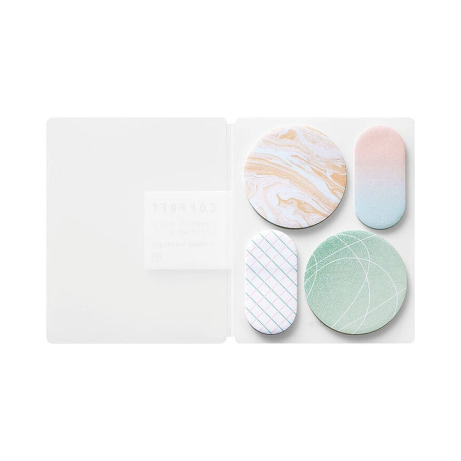 Coffret Sticky Notes - Peacock Green - King Jim