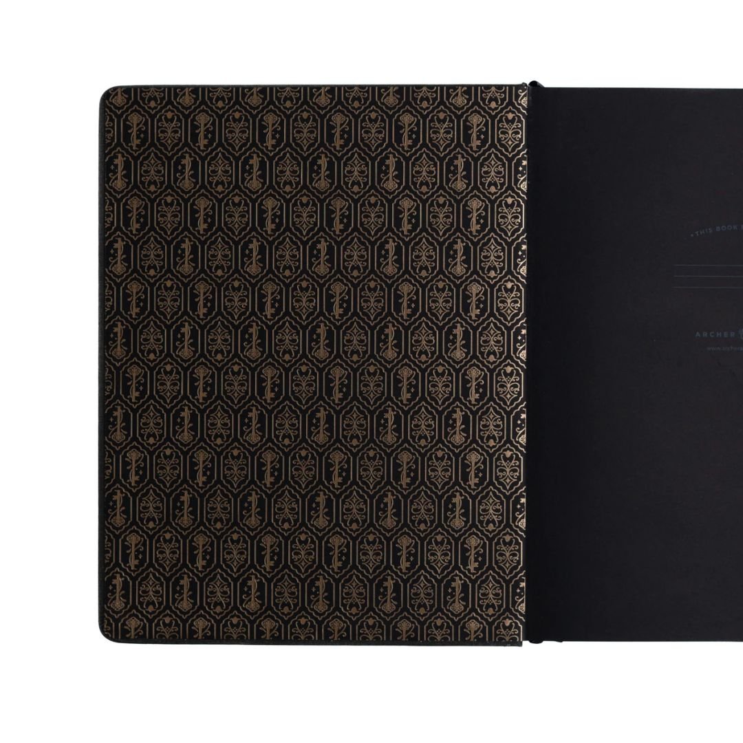 Coiled Key Dot Grid Journal - Archer & Olive - B6 - Archer & Olive