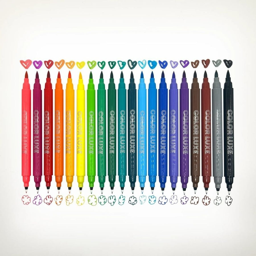 Colour Luxe Double - Ended Markers - Set of 20 - Ooly