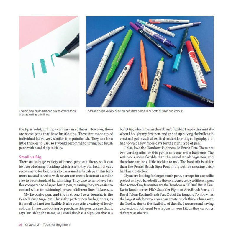 Colourful Modern Calligraphy - Book-Book-Blink Lettering-