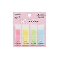 Colourful Sticky Notes Coco Fusen - Colourful M - Kanmido