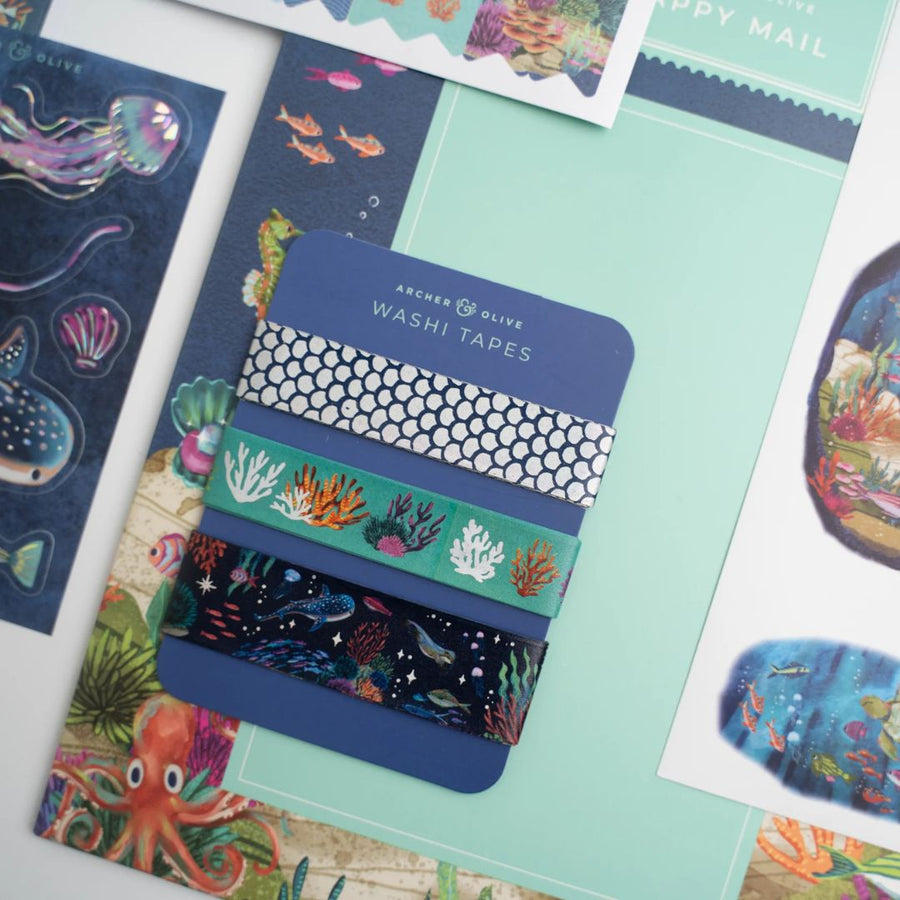 Coral Cove Journal Kit July 2026 - Archer & Olive - Archer & Olive