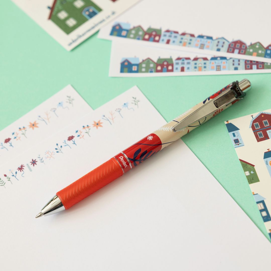 Cosy Abodes Stationery Rowan Berry Box - Under the Rowan Trees