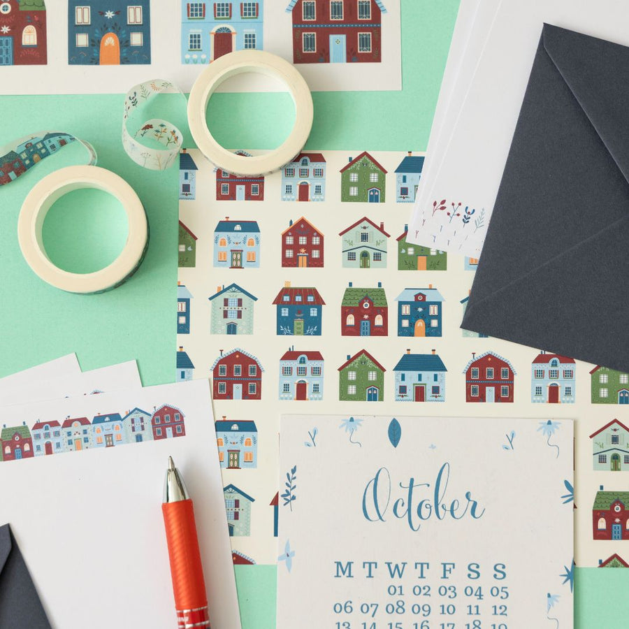 Cosy Abodes Sticker Sheets - Under the Rowan Trees