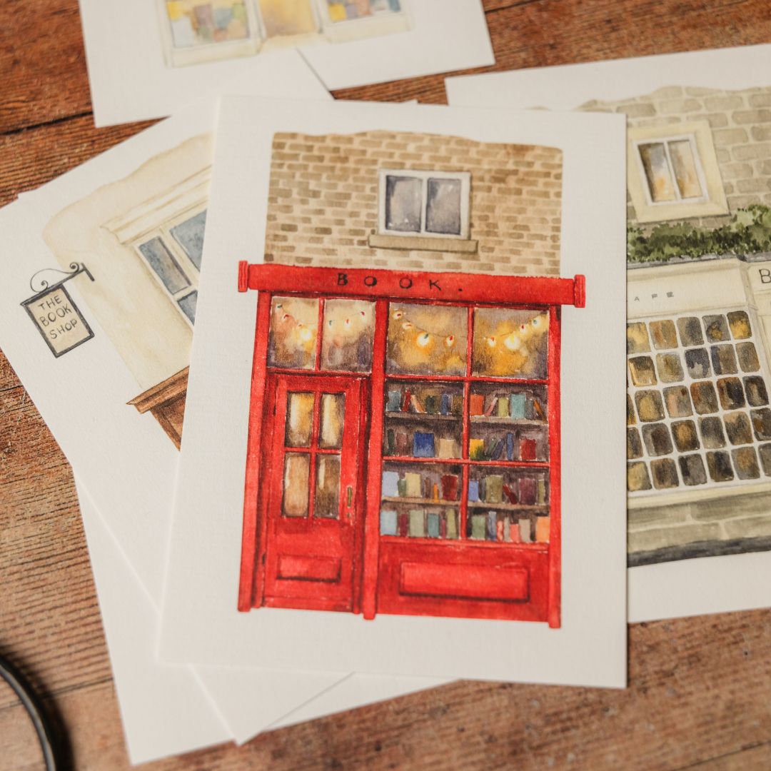 Cosy Bookshop Stationery Rowan Berry Box - Under the Rowan Trees