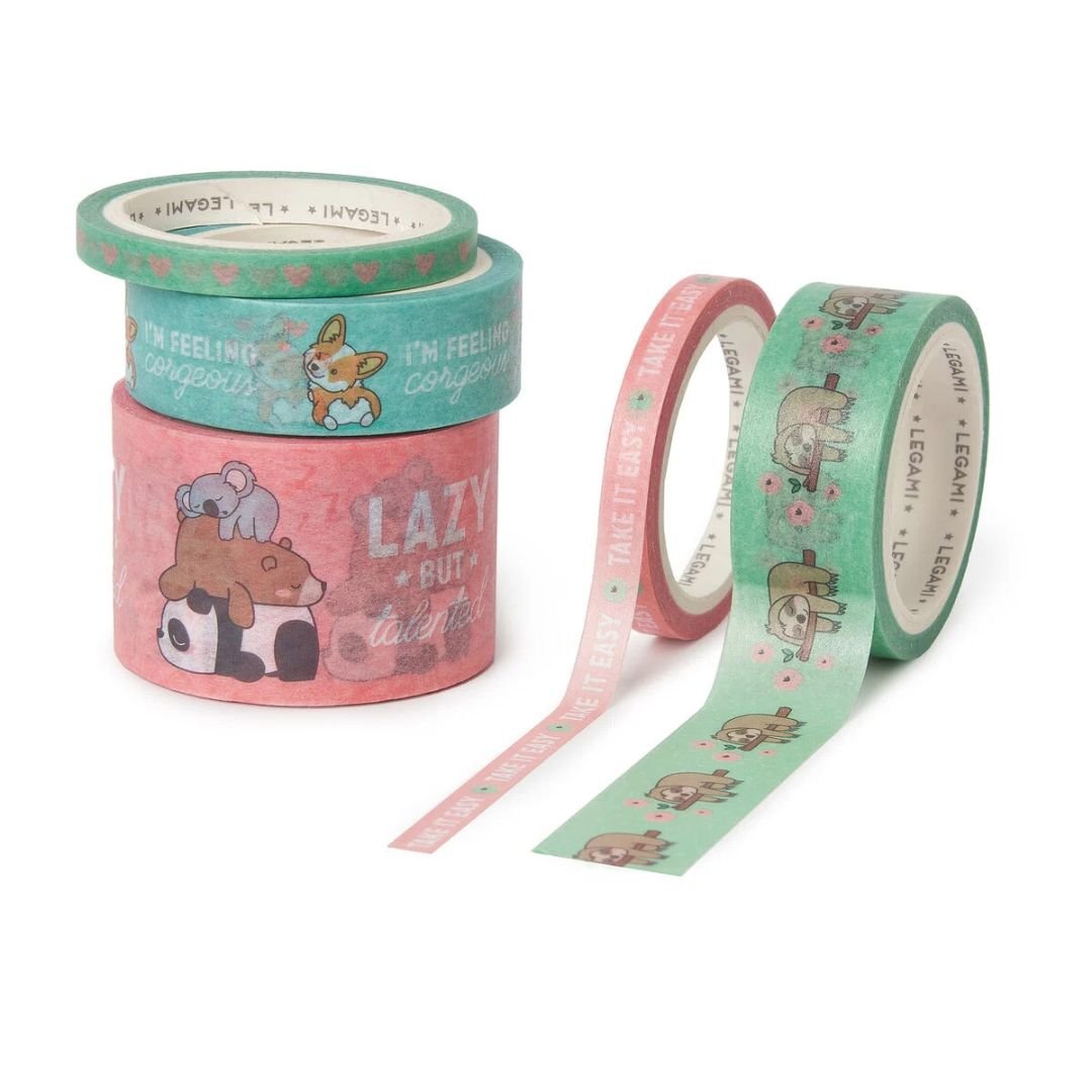 Cute Animals Decorative Tape Set - Legami - Legami