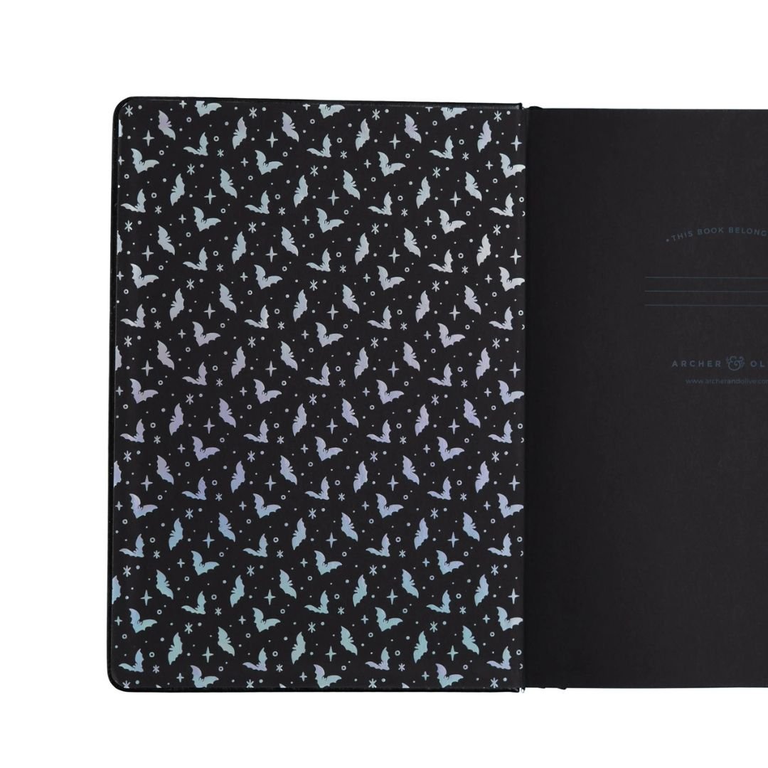 Cute Bat Dot Grid Journal - Archer & Olive - A5 - Archer & Olive