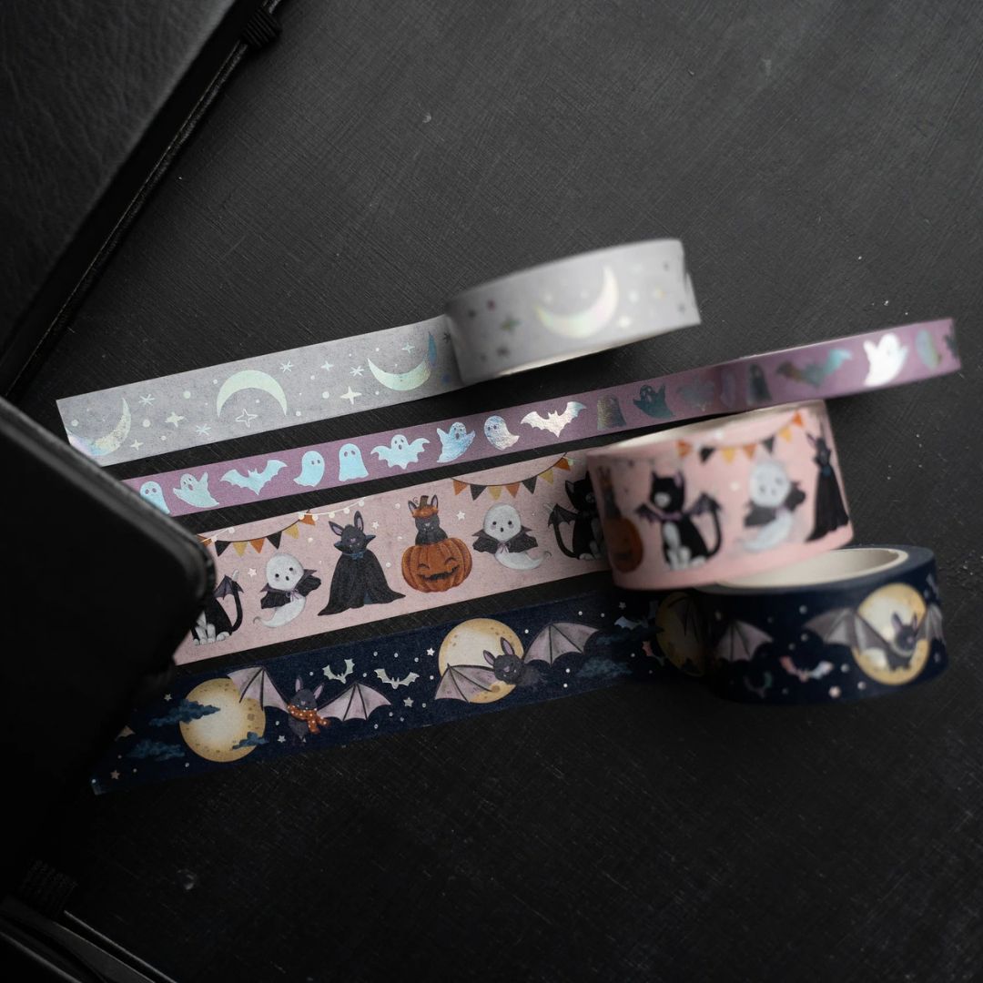Cute Bat Washi Tape Set - Archer & Olive - Archer & Olive