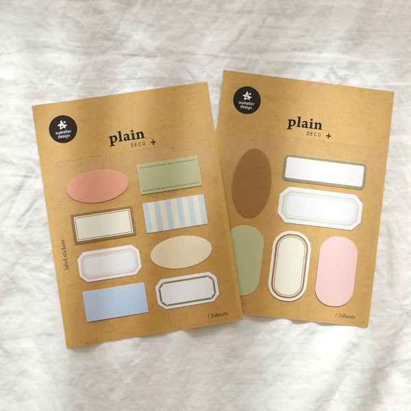 Cute Labels Suatelier Stickers - Plain - 59 - Suatelier