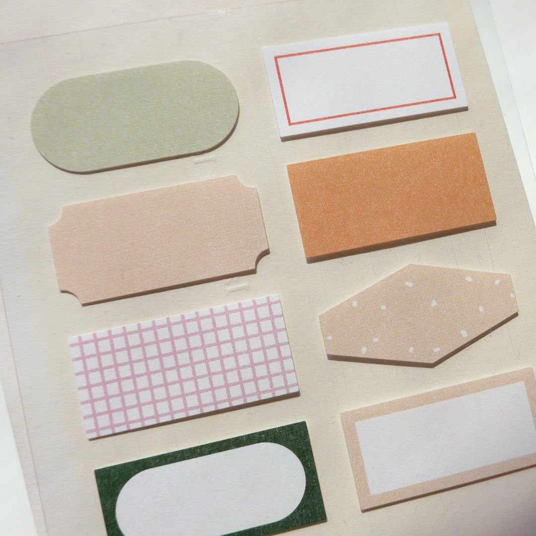 Cute Labels Suatelier Stickers - Plain - 59 - Suatelier