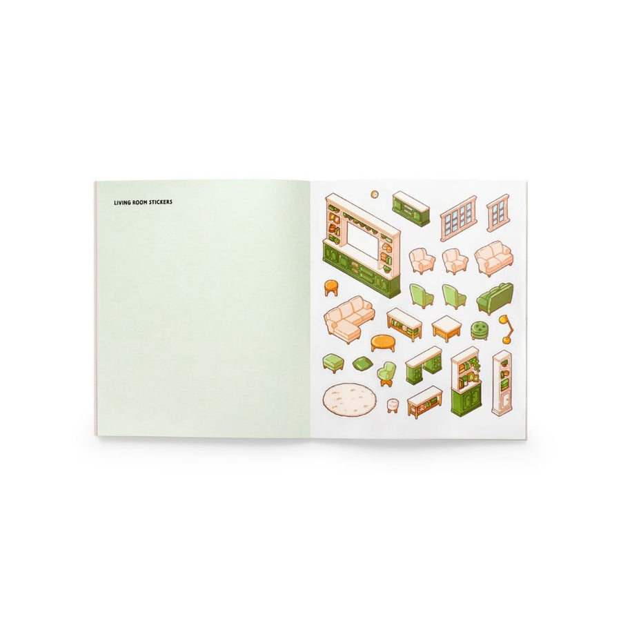 Cute n Cozy Sticker Therapy Book - Skittledog