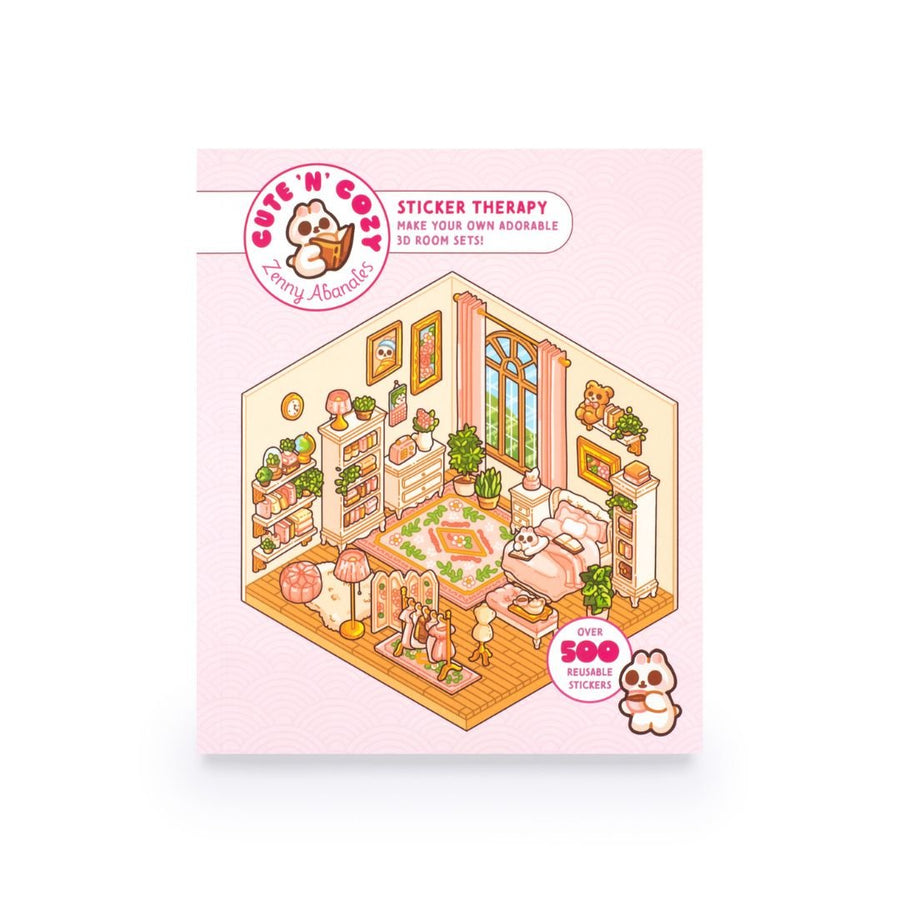 Cute n Cozy Sticker Therapy Book - Skittledog