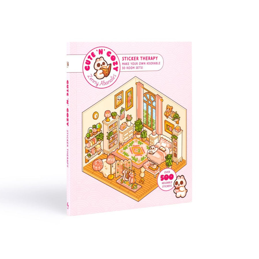 Cute n Cozy Sticker Therapy Book - Skittledog