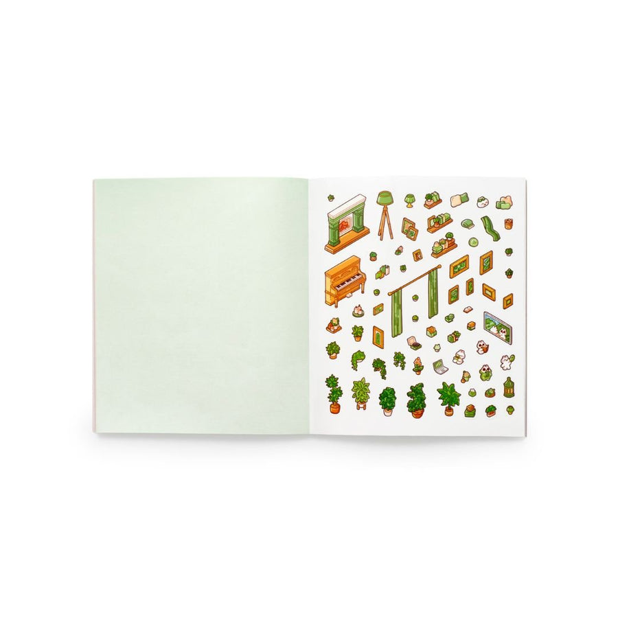 Cute n Cozy Sticker Therapy Book - Skittledog