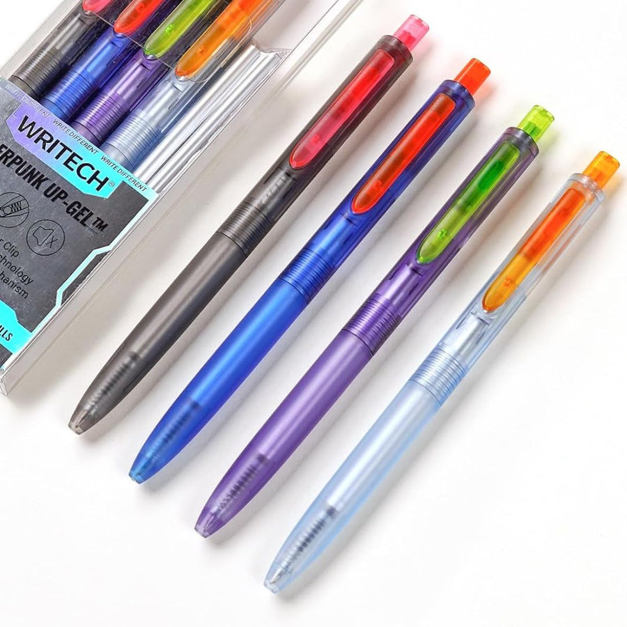 Cyberpunk Space - up Gel Pens Set of 4 - Writech - Writech