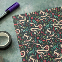 Dark Bloom Scrapbook Papers - Under the Rowan Trees