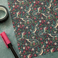 Dark Bloom Scrapbook Papers - Under the Rowan Trees