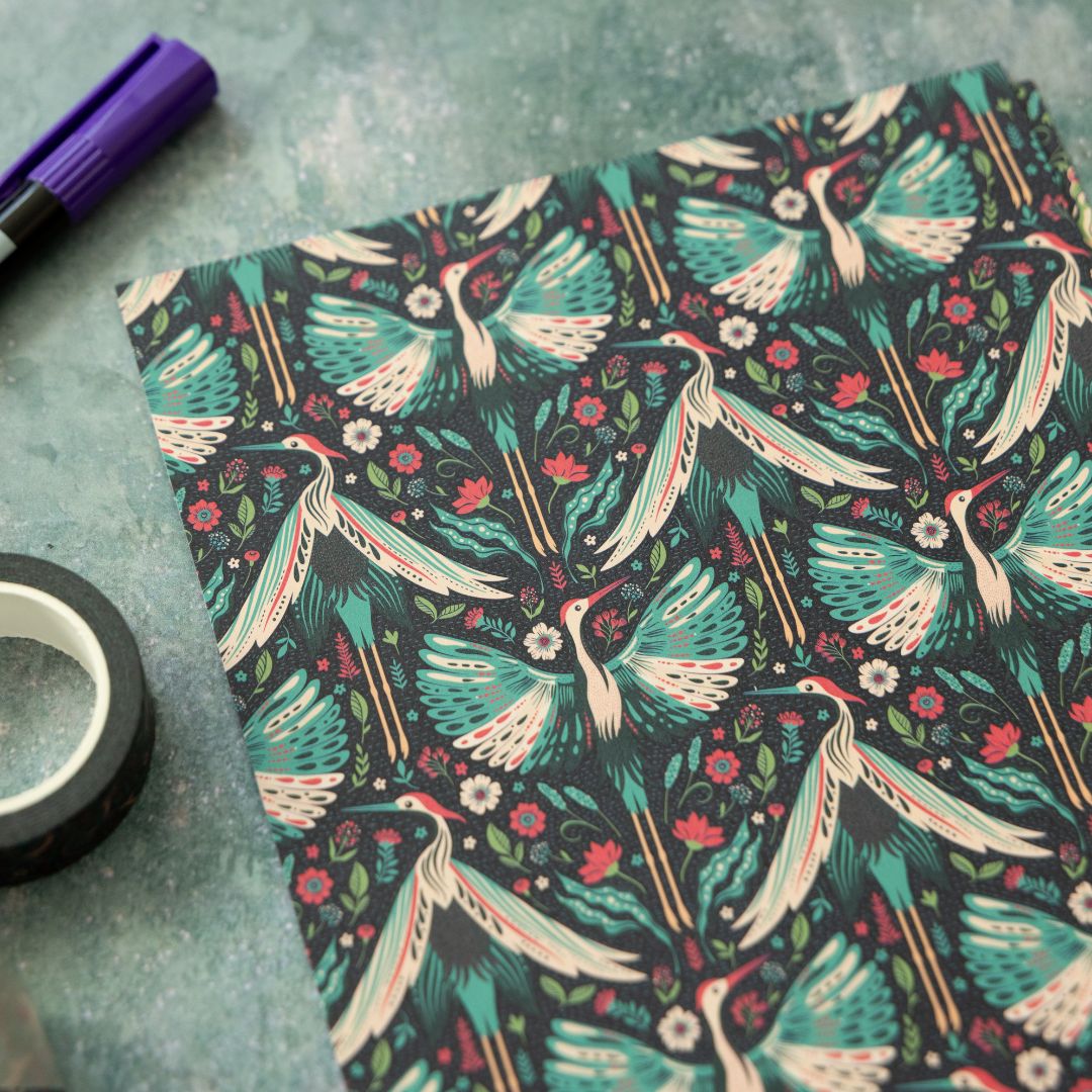 Dark Bloom Scrapbook Papers - Under the Rowan Trees