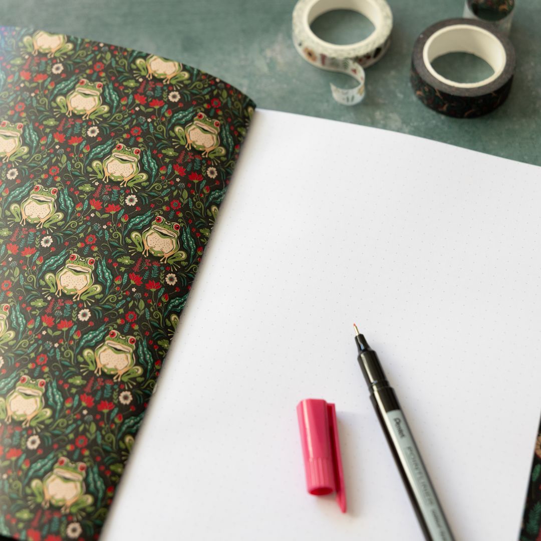 Dark Bloom Stationery Gift Box - Under the Rowan Trees