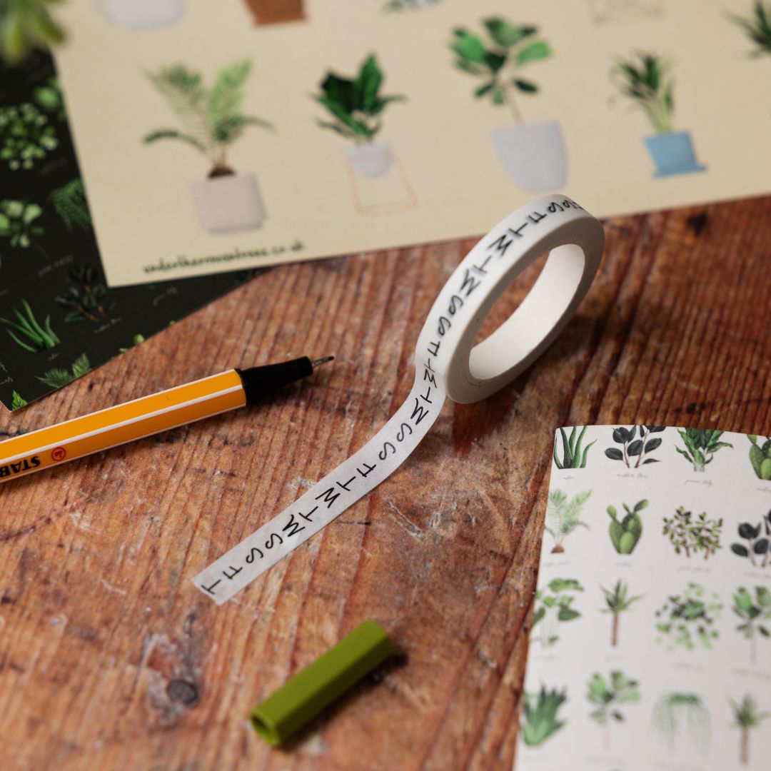 Dates Washi Tape - Days - Under the Rowan Trees