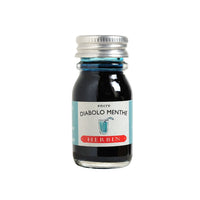 Diabola Menthe Herbin Fountain Pen Ink Bottle 10ml - Herbin - Under the Rowan Trees