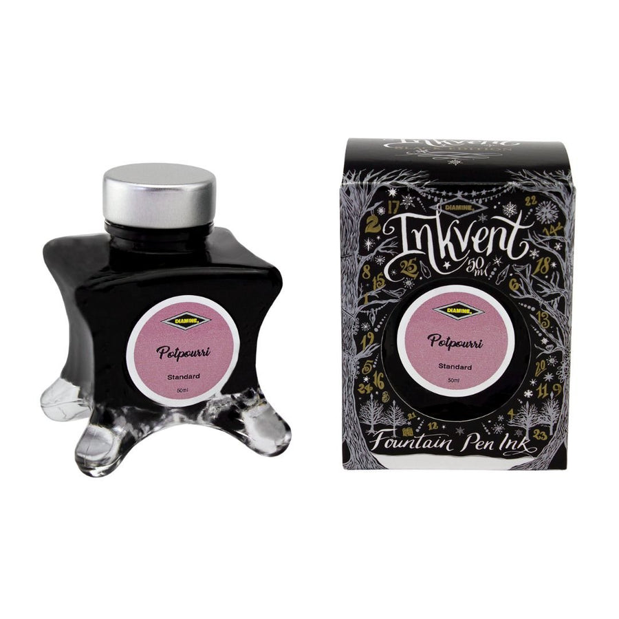 Diamine 50ml Fountain Pen Ink - Black Inkvent Edition - Potpourri