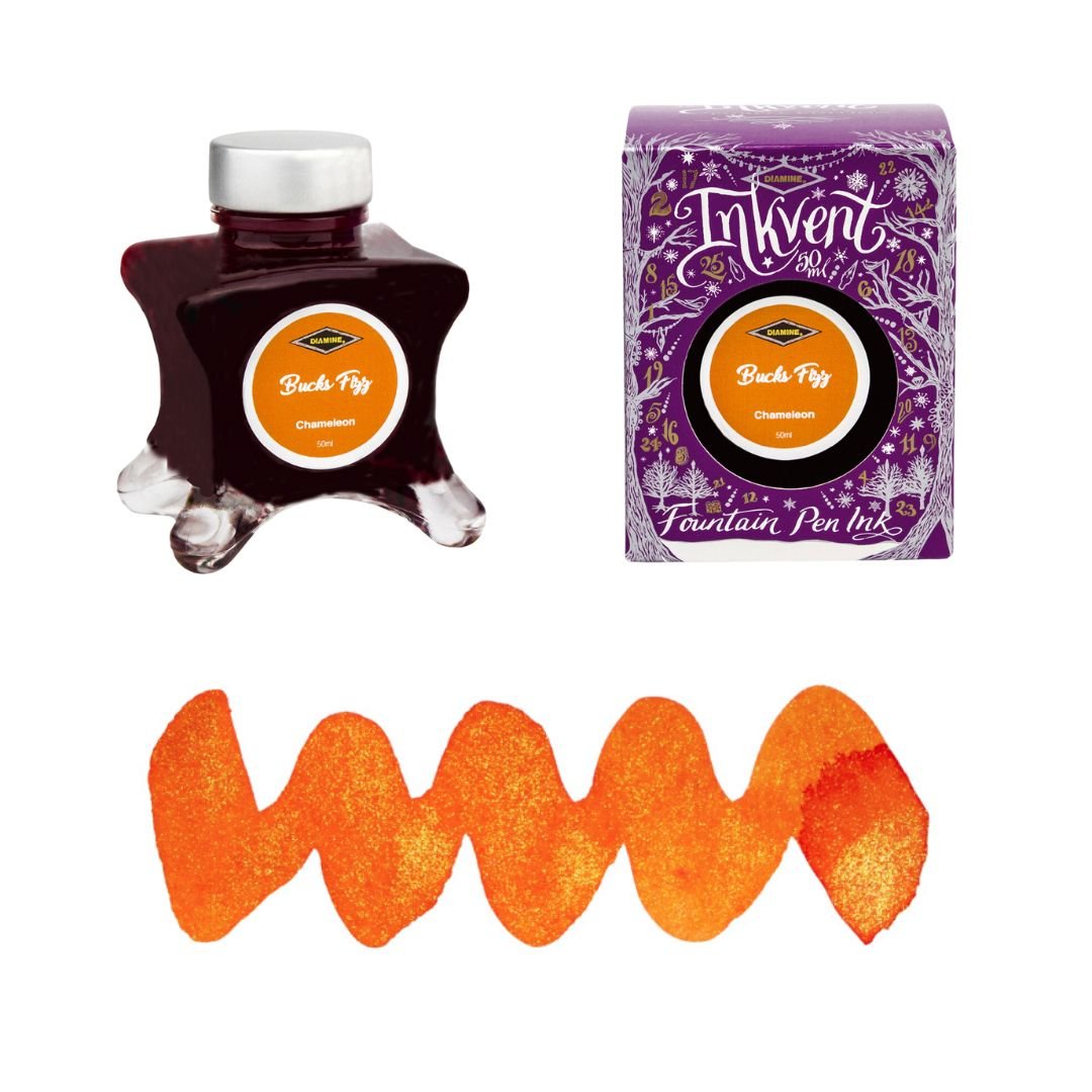 Diamine 50ml Fountain Pen Ink Purple Inkvent Edition - Diamine - Fountain Pen Inks - Under the Rowan Trees