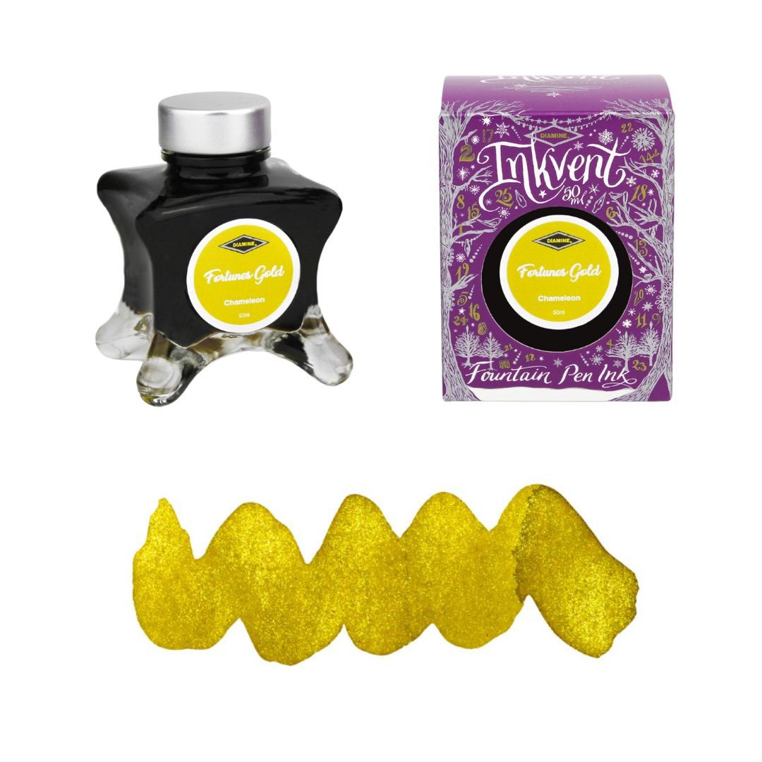 Diamine 50ml Fountain Pen Ink Purple Inkvent Edition - Diamine - Fountain Pen Inks - Under the Rowan Trees