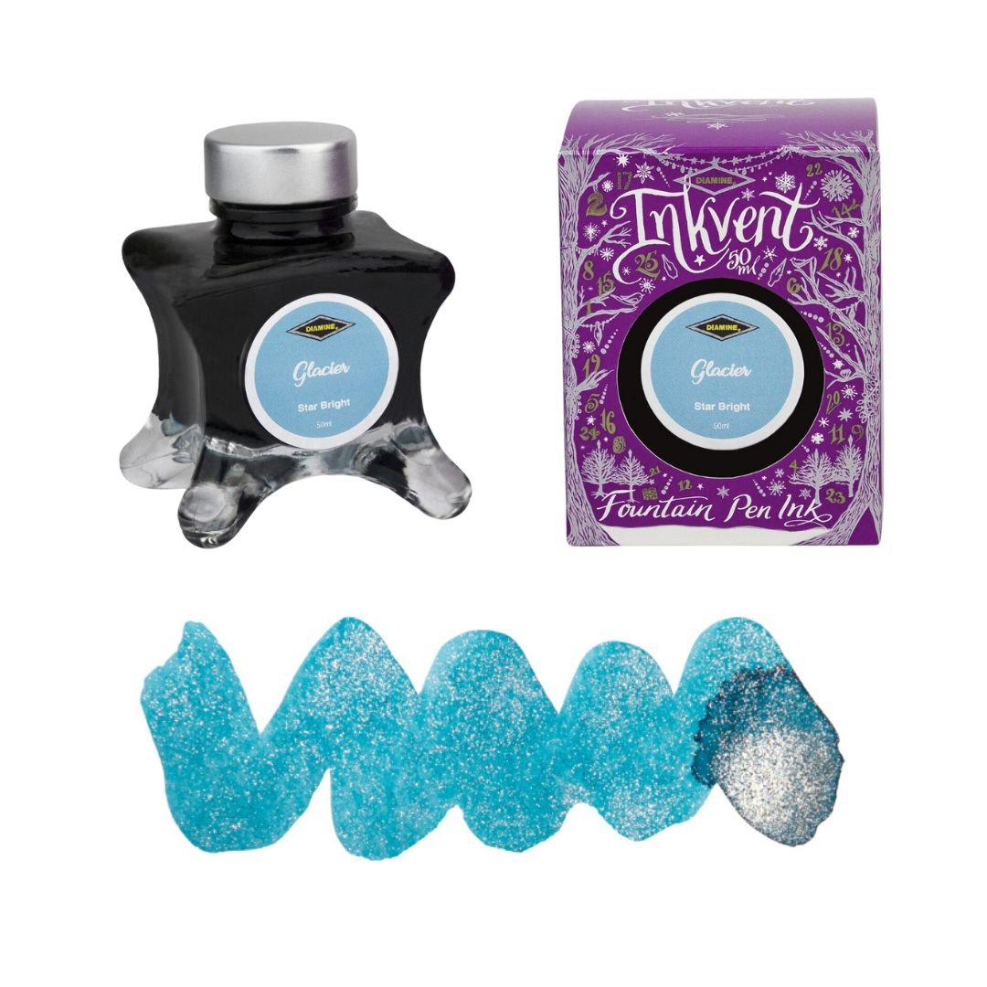 Diamine 50ml Fountain Pen Ink Purple Inkvent Edition - Diamine - Fountain Pen Inks - Under the Rowan Trees