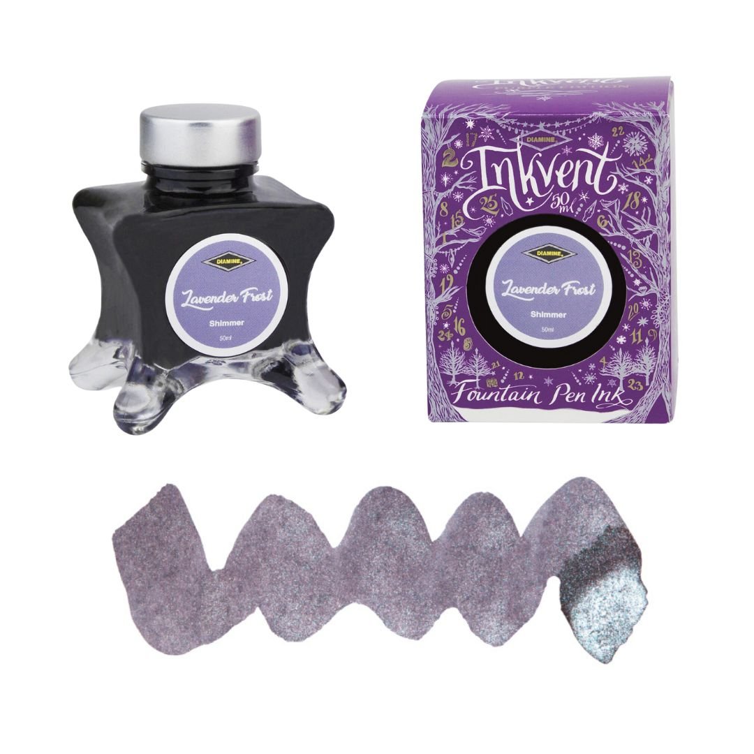 Diamine 50ml Fountain Pen Ink Purple Inkvent Edition - Diamine - Fountain Pen Inks - Under the Rowan Trees