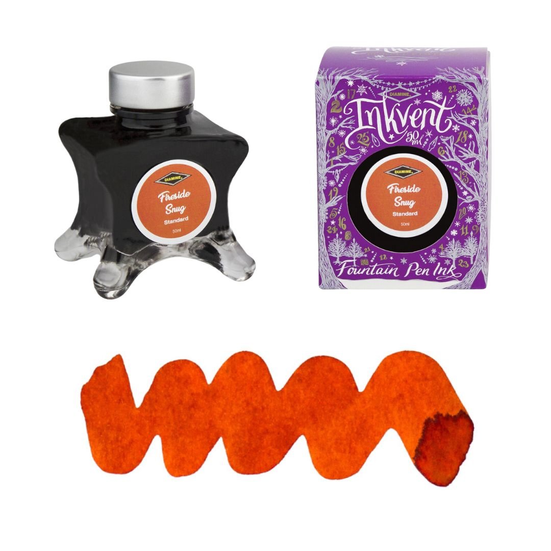 Diamine 50ml Fountain Pen Ink Purple Inkvent Edition - Diamine - Fountain Pen Inks - Under the Rowan Trees