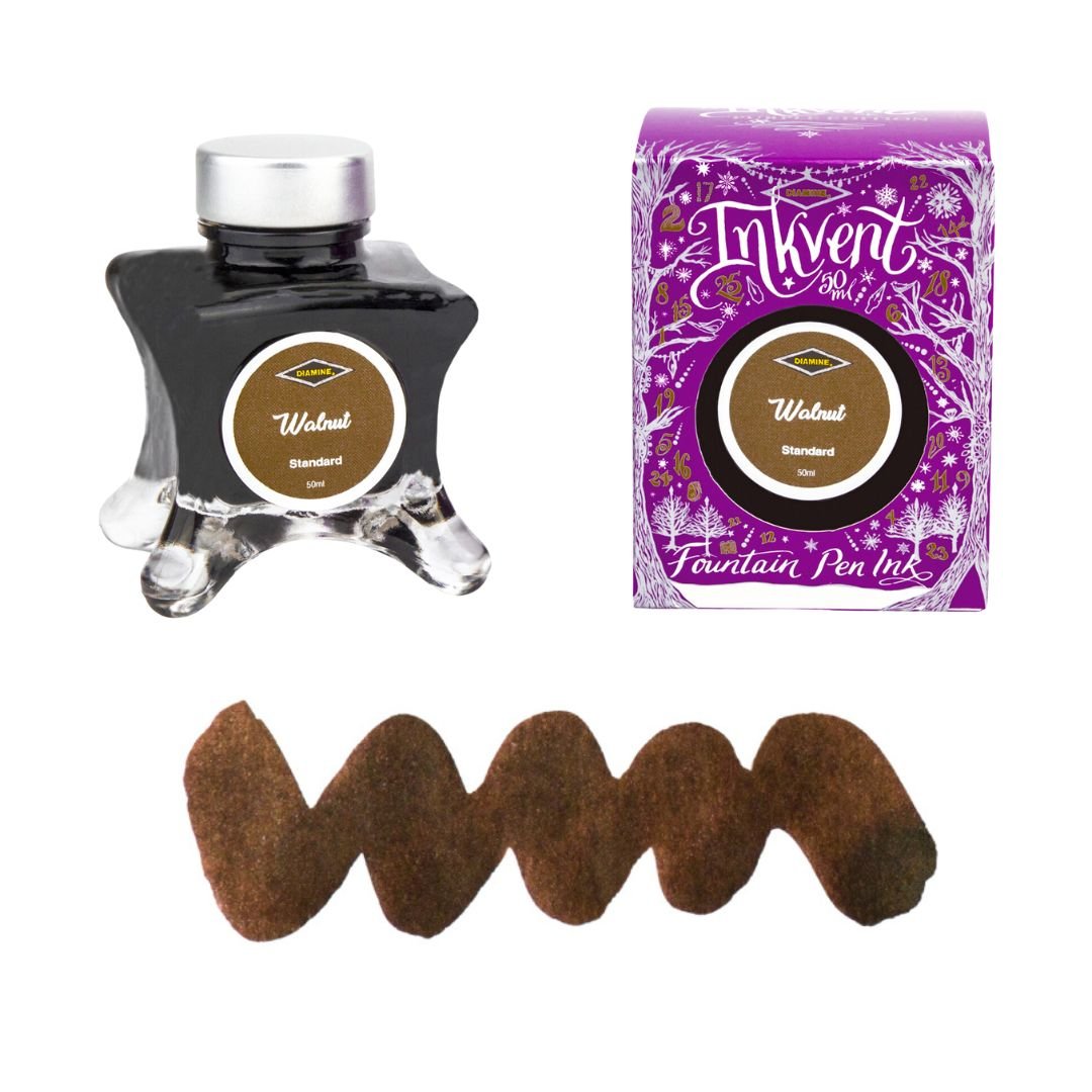 Diamine 50ml Fountain Pen Ink Purple Inkvent Edition - Diamine - Fountain Pen Inks - Under the Rowan Trees