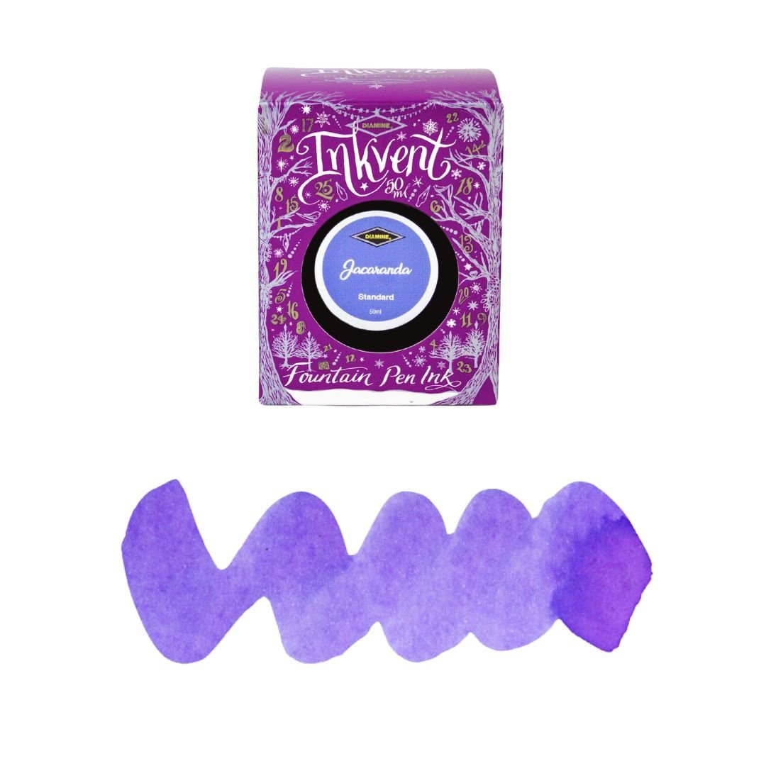 Diamine 50ml Fountain Pen Ink - Purple Inkvent Edition - Jacaranda
